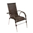 Ver imagem 3 de Kit 6 Cadeiras e Mesa Vênus Churrasco Trama Preto