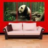 Quadro Decorativo 30x66 urso panda na floresta - 2