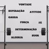 Adesivo Palavras Motivação Academia Ambiente Inspirador Top Kanto Store Adesivo de Parede - 1