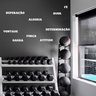 Adesivo Palavras Motivação Academia Ambiente Inspirador Top Kanto Store Adesivo de Parede - 2