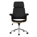 Ver imagem 6 de Kit 6 Cadeira de Escritório Home Office Decorativas Casemiro Pu C/regulagem de Altura Base Giratória