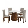 Conjunto Mesa com 4 Cadeiras Cristal Sonetto Móveis - 2