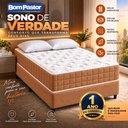 Ver imagem 6 de Colchão King Molas Ensacadas Ibiza + Base 193x203x61 Bom Pastor Laranja