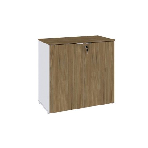 Armário Baixo com 02 Portas 75x80x42cm Wlab80 com Vermont Oak