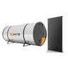 Aquecedor Solar 300 L Inox 304 Baixa Pressão Nível + 1 Coletor de 2M² Horizontais Inox com Vidro Endu - 1