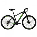 Ver imagem 1 de Bicicleta Aro 29 Ksw Xlt 24v Freio a Disco Suspensão Mountain Bike Alumínio Preto-verde 19