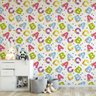 Papel de Parede Decorativo Baby Letras Abc Coloridas 3,3m - 2