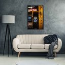 Ver imagem 1 de Quadro Decorativo Super Nintendo Decor&quadros Geek018 120x80 Cm Tecido Canvas