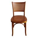 Ver imagem 1 de Cadeira Madeira Encosto Palhinha Bistrô Gourmet Luxo Jantar