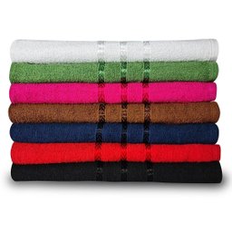 Kit 05 Toalhas De Banho Pratica Secagem Rápida 100%Algodão - 2