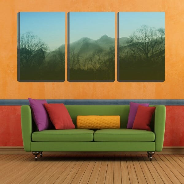 Quadro Decorativo 80x140 montanhas no outono - 2