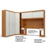 Guarda Roupas Modulado Genova Plus Multi Medidas King/queen/convencional -batrol:freijo/offwhite - 2