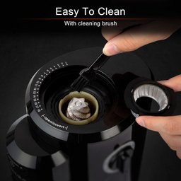 Secura Moedor de Café Elétrico Conical Burr com 18 Ajustes e Capacidade para 10 Xícaras - 5