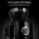 Ver imagem 7 de Secura Moedor de Café Elétrico Conical Burr com 18 Ajustes e Capacidade para 10 Xícaras