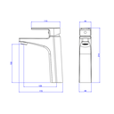 Ver imagem 4 de Monocomando Lavatorio Level Mesa Bica Media Black Matte - Deca Deca Metais