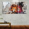 Quadro Decorativo 45x96 máscaras carnaval de veneza - 1