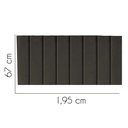 Ver imagem 2 de Painel Estofada Carla 195cm King Size Para Cama Box Quarto Linho Marrom - Gat Magazine
