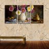 Quadro Decorativo 45x96 pequeno bule dourado - 2