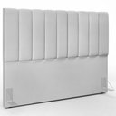 Ver imagem 1 de Cabeceira Cama Box King 195 cm Dália W01 Linho Cinza - Lyam Decor