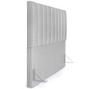 Ver imagem 6 de Cabeceira Cama Box King 195 cm Dália W01 Linho Cinza - Lyam Decor