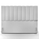 Ver imagem 5 de Cabeceira Cama Box King 195 cm Dália W01 Linho Cinza - Lyam Decor