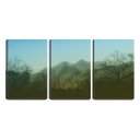 Ver imagem 1 de Quadro Decorativo 30x66 montanhas no outono