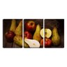 Quadro Decorativo 30x66 frutas na mesa natureza morta - 1