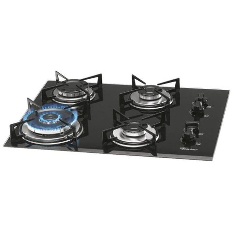 Cooktop a Gás 4 Bocas Tripla Chama Mesa Fischer