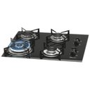 Ver imagem 1 de Cooktop a Gás 4 Bocas Tripla Chama Mesa Fischer