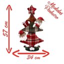 Ver imagem 2 de Decoração Enfeite Natal Papai Noel Árvore Natalina 57cm