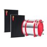 Kit Aquecedor Solar com boiler 200 Litros fabricado em aço Inox 304 de baixa pressão em desnível + 2 - 1