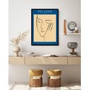 Ver imagem 1 de Quadro Decorativo Picasso The Girl - 70x50cm:moldura Preta