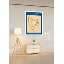 Ver imagem 2 de Quadro Decorativo Picasso The Girl - 70x50cm:moldura Preta