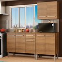 Ver imagem 1 de Armário de Cozinha Compacta 169cm Rustic Emilly Free Madesa 01