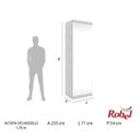 Ver imagem 3 de Sapateira Modulada com Espelho 9 Prateleiras Supreme Robel