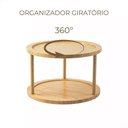 Ver imagem 4 de Organizador Giratório em Bambu Duplo Keep