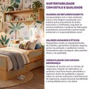 Ver imagem 7 de Cama Casal com Grades de Proteção e Gavetas Magna Kids Casatema MadeiraOriginals Marrom/Natural