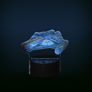 Luminária de Led com Impressão Digital - Meson Martinet