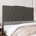 Ver imagem 2 de Cabeceira para Cama Box Casal 140 Cm Amanda Linho Cinza I02 - D'Rossi