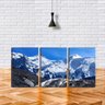 Quadro Decorativo 45x96 montanhas picos de neve - 2