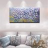 Quadro Pintura Tela floral multicolor anos fade 5427: 70cm (A) x 140	cm (L) - 2