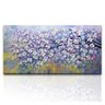 Quadro Pintura Tela floral multicolor anos fade 5427: 70cm (A) x 140	cm (L) - 1
