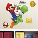 Ver imagem 1 de Adesivo de Parede Infantil Super Mario e Yoshi Decoração Infantil