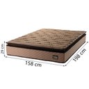 Ver imagem 2 de Colchão Queen Espuma D33 Pillow Top Van Gogh Marrom Hellen