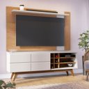 Ver imagem 1 de Rack com Painel Extensivo para Tv até 70 Pol 180x172cm Freijó Off White