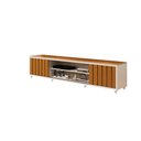 Ver imagem 4 de Rack para Tv até 70 Polegadas 2 Portas Ripadas Roma 220cm