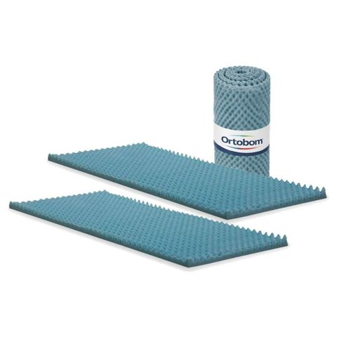 Pillow Top Colchão D28 Caixa Ovo Anti Escaras 2un Ortobom Solteiro -