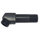 Ver imagem 1 de Suporte Ligação Misturador Banheira Chuveiro Preto Fosco - 4252000pt