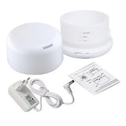 Difusor Aromatizador 500ml Com Controle Remoto Led 7 Cores Luminária Temporizado - 3