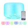 Difusor Aromatizador 500ml Com Controle Remoto Led 7 Cores Luminária Temporizado - 4